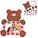 Valentine's Day Bears Craft Kit | Picture Frame, Love Sign, Paper Plate Kit & Beary Kit | Kids DIY Classroom Exchange DayCare Home School Art Project Gift Decoration | 4 Fun Boys & Girls Kits.