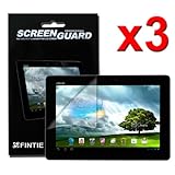 Fintie 3 Pack Ultra-Clear Screen Protector for ASUS MeMO Pad Smart 10'' ME301T / FHD 10 ME302C Tablet With Retail Package