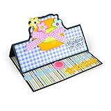 Sizzix Framelits Bubbly Stand-Ups 22 Die Set Card by Stephanie Barnard