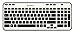 Keyboard Cover for Logitech MK360 & K360 Wireless Keyboard, Logitech MK360 K360 Keyboard Accesseries, Logitech MK360 K360 Keyboard Skin Protector - Clear