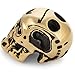 Exclusive paracord beads «Terminator» of brass for lanyard or bracelet by «Paracord&Bead»