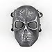 Thiroom Full Face Tactical Paintball Cosplay Mask for Airsoft/CS Game