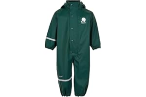 CeLaVi One Piece Rain, Snow, and Mud Coat and Pants, Lightweight Shell, Weather Proof Outerwear for Children and Toddlers
