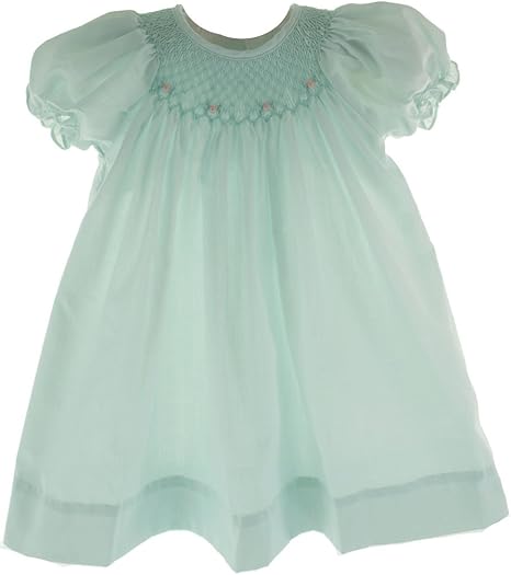 baby girl mint green dress