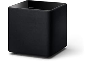 KEF Kube 8 MIE 8 Inch 300 Watt Powered Subwoofer (Black)