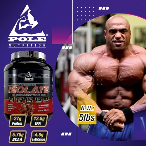 Pole Nutrition Isolate Protein 5Lbs (5 Lbs, Frooty Loops)
