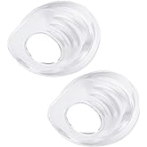 Heel Donut Cushions, Heel Cups, Silicon Insoles, One Size Fits All - 1 Pair