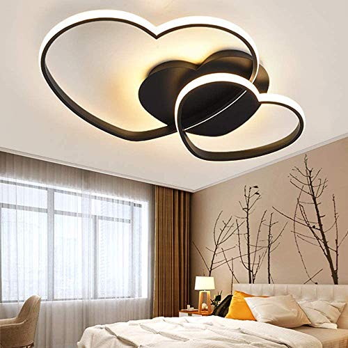 LED Plafondlamp Modern Love Ontwerp Hart Warm Romantisch Verduisteren Keuken Met Afstandsbediening Kroonluchters Acryl… - Afbeelding 3