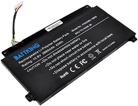 PA5208U-1BRS Battery for Toshiba Chromebook CB35 CB35-B3340 CB35-B3330 Satellite E45W P55W E45W-C4200 series Laptop P/N P000619700 P000645710 10.8V 3860mAh(ship from us )