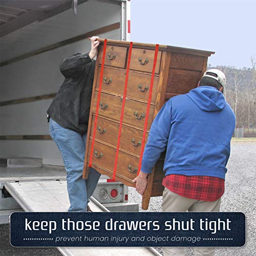 24 Pack Mover Bands Extra Large Rubber Bands for Moving Blankets and