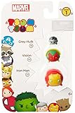 Tsum Tsum Marvel 3-Pack: Iron Man/Vision/Hulk (Grey) Toy Figure