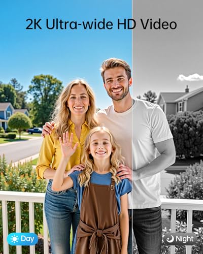 Smart Front Door Lock Sets: 2K HD Camera Lock with Doorbell Kits, Hornbill Fingerprint Keyless Entry Door Lock with Handles, WiFi Deadbolt(only 2.4G) for Remote Control, APP/Alexa/PIR, Silver