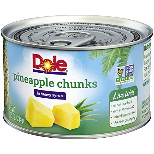3 Dole+Pineapple+Chunks+Heavy+Syrup