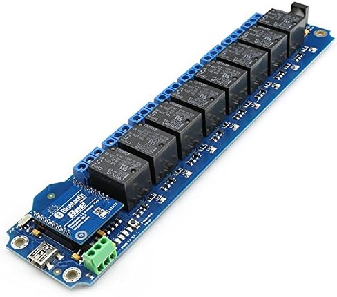 TOSR181-8 Channel Smartphone Bluetooth Relay - (Password/Momentary/Latching)