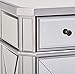 Powell Mirrored 1-Drawer, 2-Door Console