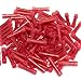 SOLOOP 100pcs Red/Yellow /Blue Nylon Insulated Electrical Wire Crimp Terminals Butt Splice Connectors