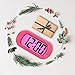 ZHPUAT Colorful Light Digital Alarm Clock with Snooze, Simple Setting, Progressive Alarm, Battery Operated, Shockproof, The Ideal Gift Clock for Kids & Convenient for Travel (Pink)