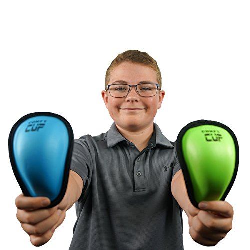Comfy Cup Boys Youth Sized Soft Foam Beginners Protective Athletic Cup