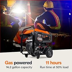 Generac 19,300/15,500-Watt Portable Gas Generator
