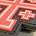 LEGEEON Glow Dark Order Holy Sepulchre Jerusalem Cross Templar Crusaders Tactical Morale PVC Fastener Patch