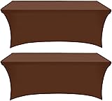 Utopia Kitchen Spandex Tablecloth 2 Pack