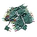 Stay Off The Roof Multi Color Christmas Lights - 55 ft 200-Count Green Wire Mini String Lights Super Bright LED for Outdoor/Indoor Use - Bulk Packaging - Connect up to 15 Sets – Seasonal Lighting
