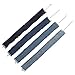 YEYULIN 4PCS Blue Jean Denim Choker Necklace Tassel tattoo Gothic For Women Girl 4 Color