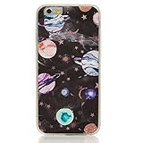 ycmcover iPhone 6 / 6S Case Heavy Duty Matte Finish Cover with TPU Soft Bumper Solar System Planet
