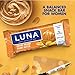 LUNA BAR - Gluten Free Snack Bars - Creamy Dreamy Peanut Butter -8g of protein - Non-GMO - Plant-Based Wholesome Snacking - On the Go Snacks (1.69 Ounce Snack Bars, 15 Count)