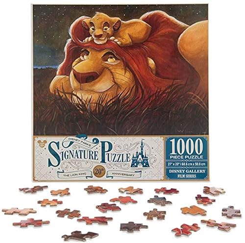 Disney Parks 20th Anniversary Darren Wilson Lion King 1000 Piece