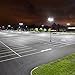 AntLux 150W LED Parking Lot Lights Shoebox Pole Light, 18600lm 5000K, 450W HID/HPS Replacement, Outdoor Commercial Area Street Security Lighting Fixture, IP66 Waterproof, Arm Mount, Photocell Included