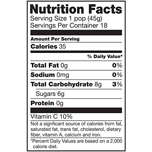 Popsicle Ice Pops, Firecracker, 18 ct