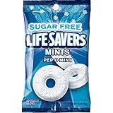 Life Savers Pep O Mint Sugar Free Candy Bag, 2.75 ounce (Pack of 12)