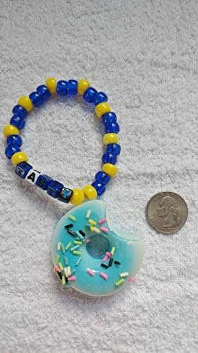 Tasty Donut Slow Rising Squishy Kandi Single Bracelet Rave Trading Festival Jewelry