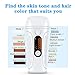 IPL Hair Removal for Women Permanent 500,000 Flashes Painless Facial Wholebody Hair Remover Device Profesional Hair Treatment Home Use (White)