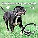 WIEZ Dog Collar for Dog Fence Wireless & Dog Training Outdoor 2-in-1, Adjustable Range Control, Waterproof Reflective Stripe Collar, Harmless for All Dogs, Pet Containment System-Extra Collarthumb 1