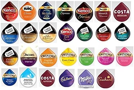 Tassimo T Discs (PODS) 'Ultimate Variety' Selection Pack - 54 Drinks / 56 PODs
