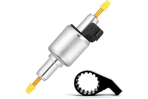 JWEELY Diesel Heater Oil Fuel Pump, 12V 22ML Quieter Gas Air Heater Electric Fuel Pump for Webasto Eberspacher China 2KW 5KW 8KW Air Diesel Parking Heater Pump