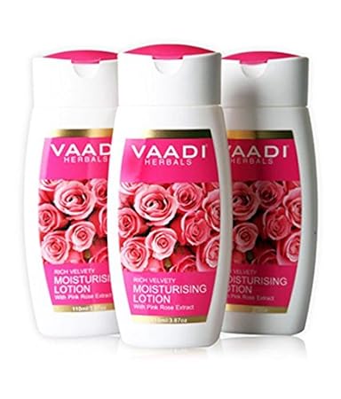 Vaadi Herbals Moisturising Lotion with Pink Rose Extract...