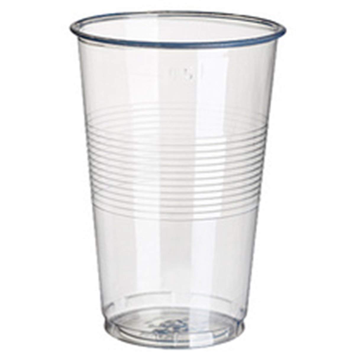 Papstar 16130, PP drinking cup 0.3 l ø7.8 x 11.3 cm Pack of 100 Transparent