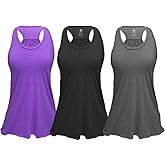 Epic MMA Gear Flowy Racerback Tank Top, Regular and Plus Sizes, Pack of 3