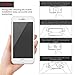 iPhone 7/ iPhone 8 Front and Back Screen Protector, iKNOWTECH Front + Back Rear [9H Hardness 0.26 mm 2.5D] Premium Ultra-Clear Anti Scratch/Bubble Free Tempered Glass Cover for Apple iPhone 7 iPhone 8