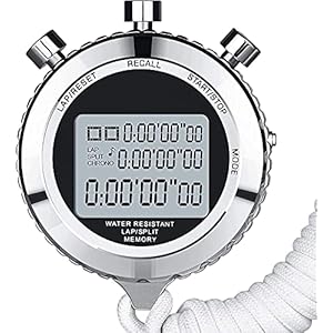 GLLP Stopwatch Multifunctionele Elektronische Stopwatch, Scheidsrechter Sport Toegewijde Chronograaf Stopwatch…