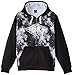 Southpole Men's Big-Tall Full Zip Hoodie with Funky Tie Dye
