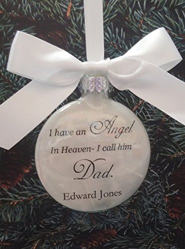 In Memory Father Memorial Ornament 