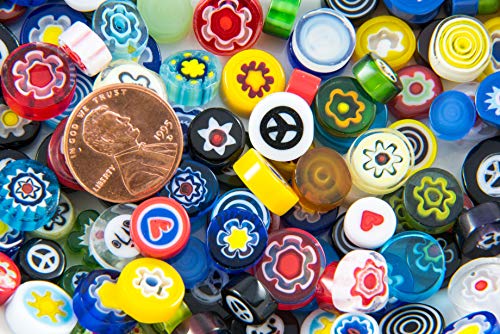 2 Devardi+Glass+Millefiori+Assorted+Beadmaking