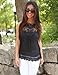 OVERMAL Women Summer Vest Top Sleeveless Blouse Casual Tank Tops Shirt Lace (XL, Black)