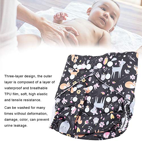 Reusable Baby Diaper Cloth, Diaper Potty Training Pants Washable Baby