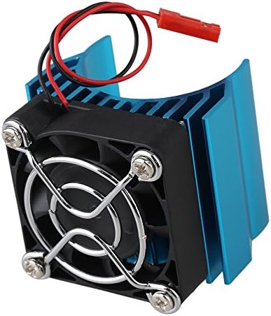 Mxfans N10022 Blue Aluminum Alloy plastic Motor heatsink for RC 1:10 Car 540 Motor Heat sink