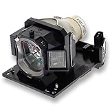 Compatible Hitachi Projector Lamp, Replaces Part Number DT01431 with Housing